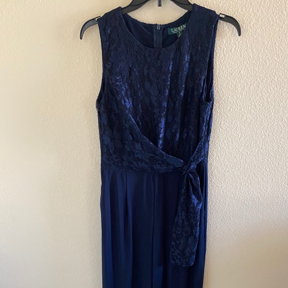 Ralph Lauren navy jumpsuit